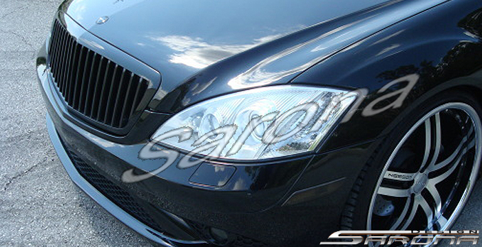 Custom Mercedes S Class  Sedan Grill (2007 - 2009) - $490.00 (Part #MB-034-GR)